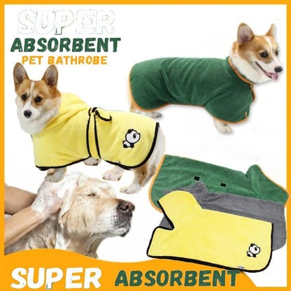 Super Absorbent Pet Bathrobe