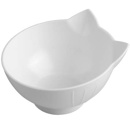 Pet Double Cat Bowl With Raised Stand